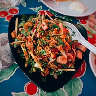 Crispy Rice Salad