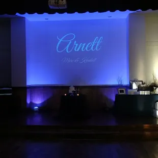 Kendall and Marc. Many thanks and congrats to a very nice, genuine couple.