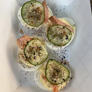 The best deviled eggs ever!!