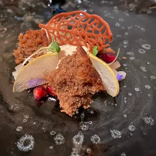 Date cake.