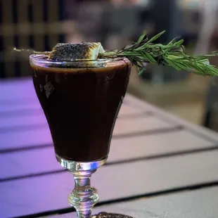 The best Hot Cocoa.... Try it with just Amaretto