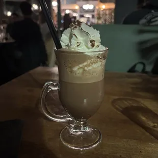 Spiked hot chocolate
