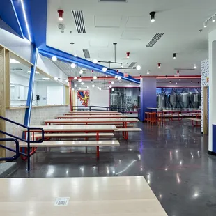 interior, sushi and sashimi