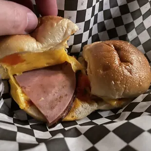 Hot Bologna Buns. Delicious but you pay again the next morning!