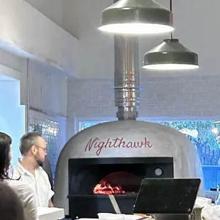 The Nighthawk Wood fired Pizza Oven