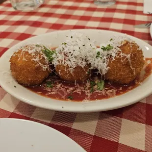 a plate of food on a table