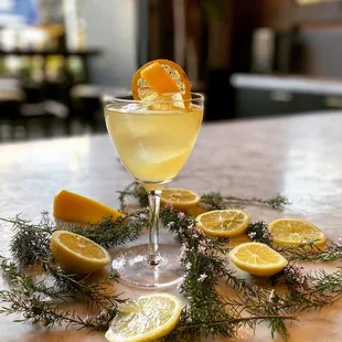Seasonally Inspired Special Cocktail, Filoli