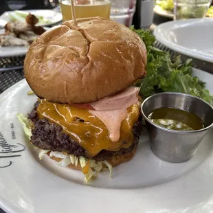 Double Nighthawk Burger