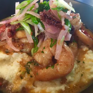 Shrimp and Grits I was invited to a tasting at Nighthawks Diner and Bar last night from my friend and Chef Tyler Wilcox.  Amazing!!