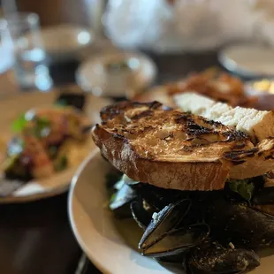 Steamed Mussels