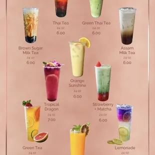 NEW DRINK MENU 10.30.24
