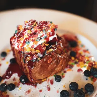 Fruity Pebbles French Toast