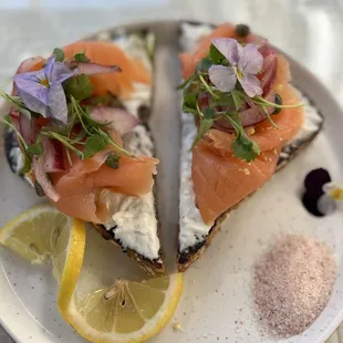 Smoked Salmon Toast