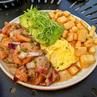 Lomo Saltado Omelette