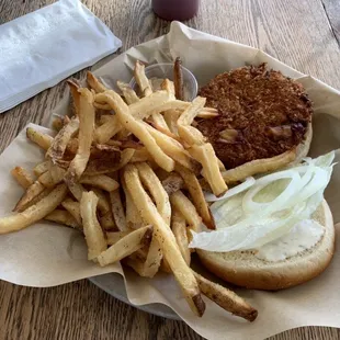 Vegan Artichoke Burger