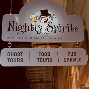 sign