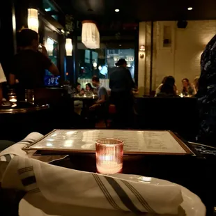 sushi and sashimi, interior