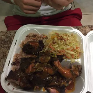 Jerk Pork Dinner