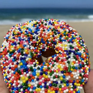 Sprinkles with a side of donut