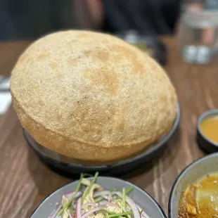 Scallion bubble pancake