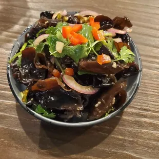 Woodear Mushroom Salad