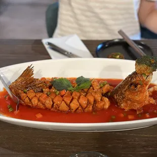 Whole Mandarin Branzino