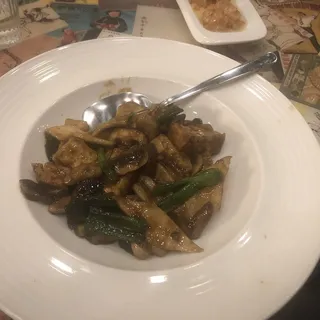 Triple Mushroom Tofu Pot