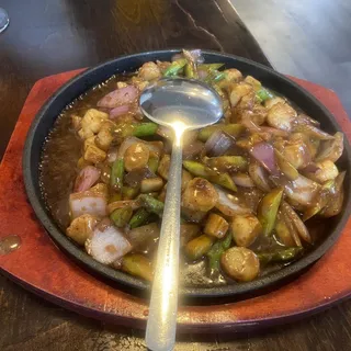 Sizzling Black Pepper Scallop