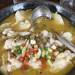 Green Peppercorn Flounder G/F
