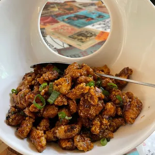 Szechuan Popcorn Chicken