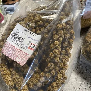 Spray Millet to feed the birds!