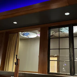 the interior of a restaurant