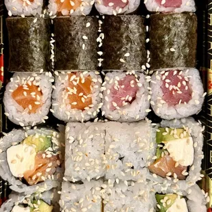 food, sushi and sashimi, sushi, sashimi