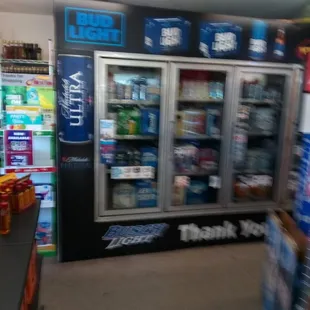 the inside of a grocery store