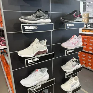 All different shoes!