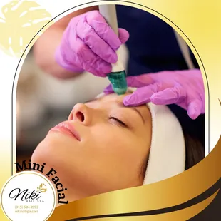 Welcome to Niki Nails Spa! ​It is our privilege to serve you with our Mini Facial.