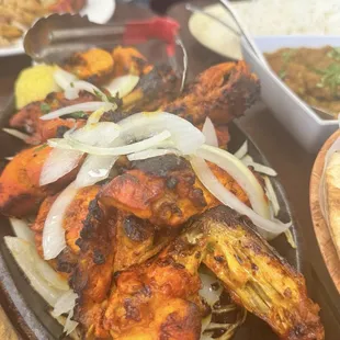 Chicken Chargah - Freshly BBQ in clay oven