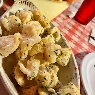 Calamari! Very good!