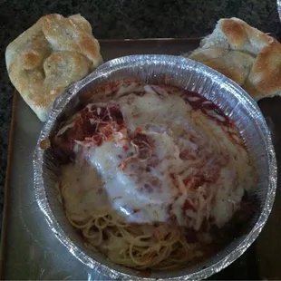 Chicken Parmesan (delivered)