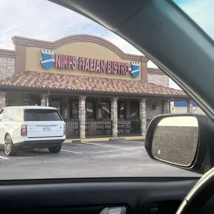 Front of restaurant