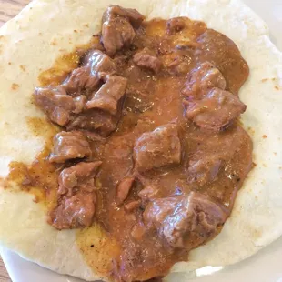 Carne Guisada Taco