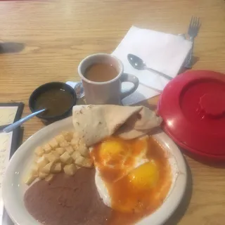 Huevos Rancheros Plate