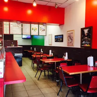 interior, sushi and sashimi