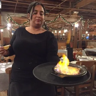 Opa  Saganaki