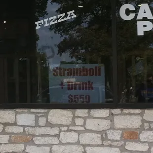 Special in the Window