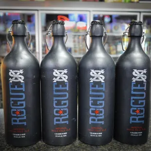 four bottles of beer