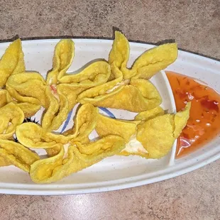 Crab Wontons (6 of them in one order)