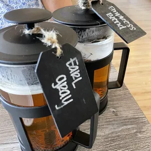 Earl grey and empress blend tea