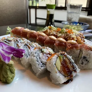sushi and steak