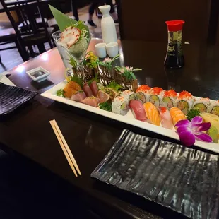 Sushi and Sashimi